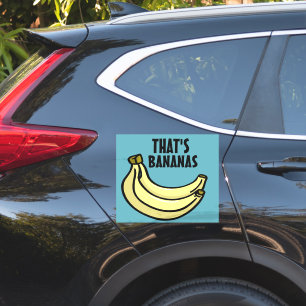 FUNNY DAS IST BANANAS BANANA DECAL STICKER FÜR AUT