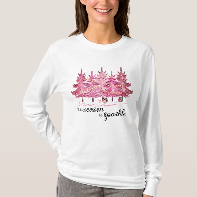 Funny das ist die Jahreszeit zum Sparkeln T-Shirt (Vorderseite)