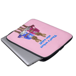 Funny, das ist es, was sie Text gesagt hat Laptopschutzhülle