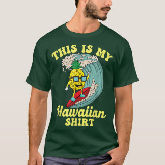 Funny das ist mein hawaiianischer Tiki Design Somm T-Shirt
