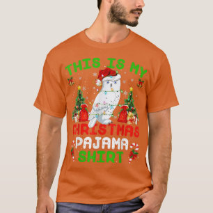 Funny das ist mein Weihnachts Pajama Snowy Owl Chr T-Shirt