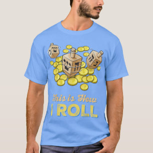 Funny das ist, wie ich jüdischen Hanukkah Dreidel  T-Shirt