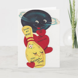 Funny, dass du mich über Valentinstag-Karte wirbel Feiertagskarte