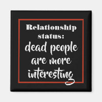 Funny Dead People sind interessanter Status Joke