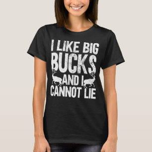Funny Deer Jagd Ich mag große Käfer und ich kann n T-Shirt