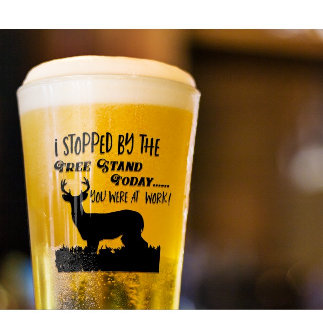 Funny Deer Jagd Whitetail Buck Sportangebot Glas (Von Creator hochgeladen)