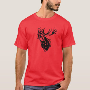 Funny Deer, Jäger, Jäger, Antler T-Shirt