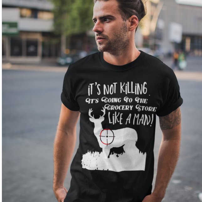 Funny Deer Junting Zitate Männer Sport im Freien T-Shirt (Von Creator hochgeladen)