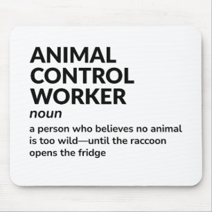 Funny Definition - Beauftragter für die Kontrolle  Mousepad