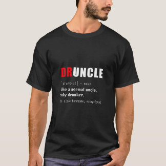 Funny Definition Drossel für Betrunkene Onkel Bier T-Shirt