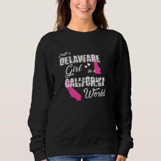 Funny Delaware Shirts nur ein Delaware Mädchen in