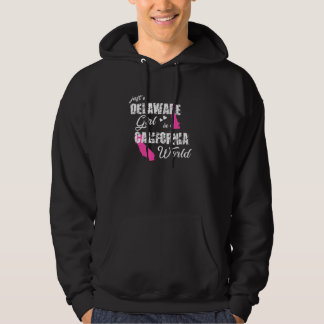 Funny Delaware Shirts nur ein Delaware Mädchen in