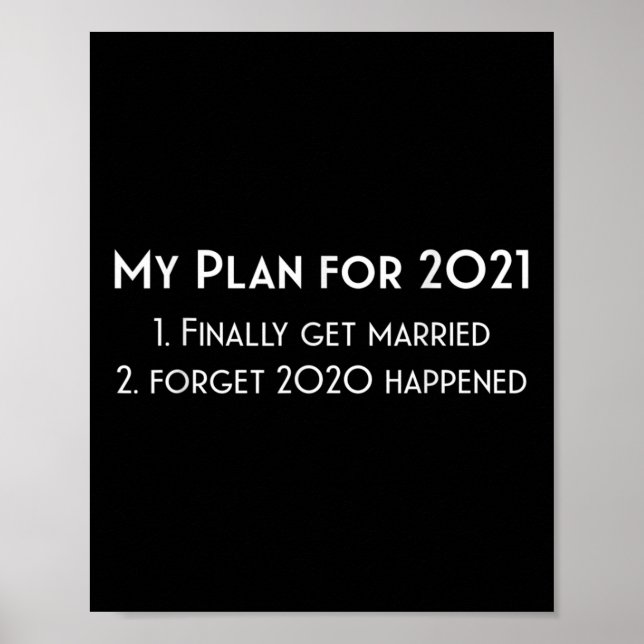 Funny Delayed Wedding Geschenk für Bride_groom, 20 Poster (Vorne)