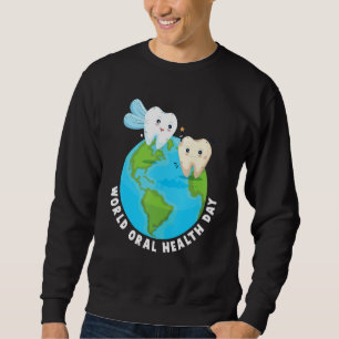 Funny Dentist Assistant Oral Health Zähne Fairy an Sweatshirt