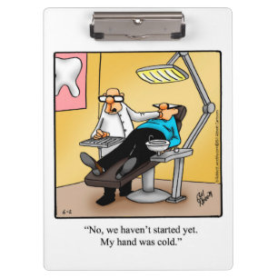 Funny Dentist Clipboard-Geschenk Klemmbrett