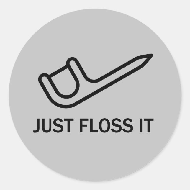 Funny Dentist Dental Hygienist Stickers (Vorderseite)