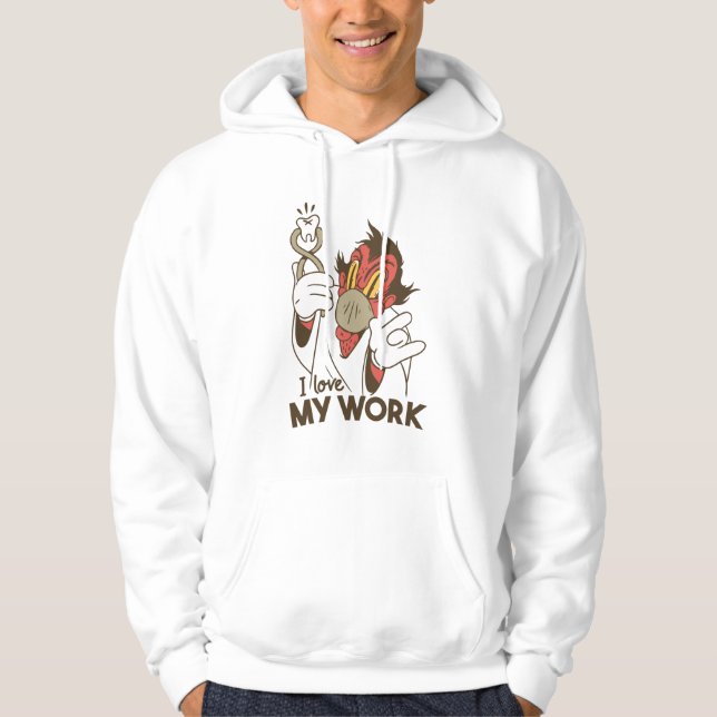 Funny Dentist Geschenk für Zahnchirurg Hoodie (Vorderseite)