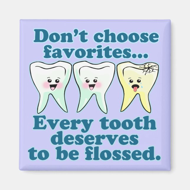 Funny Dentist Magnet (Vorne)