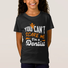 Funny Dentist 🦷 Nothing Scare Me | Zahnstocher T-Shirt