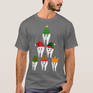 Funny Dentist Weihnachten Weihnachtsfeiertag Weihn T-Shirt
