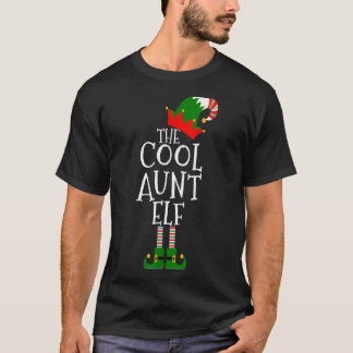 Funny der Coole Tante Elf Gift Matching Family Gro T-Shirt
