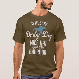 Funny Derby Day und Minze Juleps Kentucky Pferdere T-Shirt