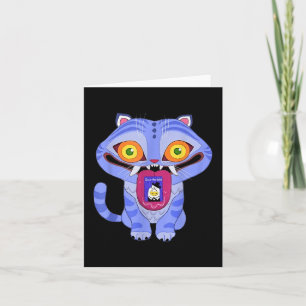 Funny Derpy offiziell für Männer zugelassen Frauen Karte