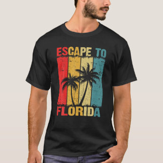 Funny Desantis entkommt nach Florida T-Shirt
