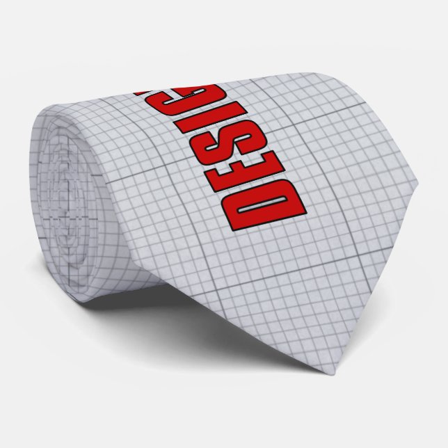 Funny Design Engineers Wie mit Modellen spielen Krawatte (Gerollt)