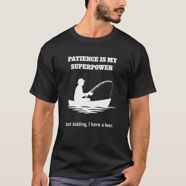 Funny Design für Angelfreunde T-Shirt (Vorderseite)