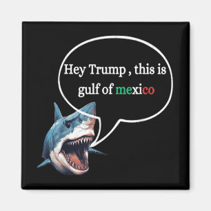 Funny Design Shark Fragte Trump, dies ist der Golf Magnet