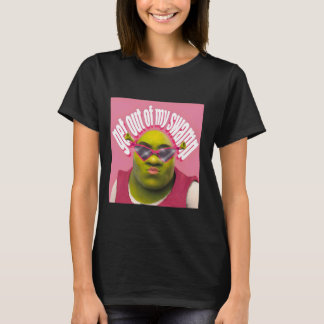 Funny Design verschmolzen Zitat T-Shirt "Kann heut