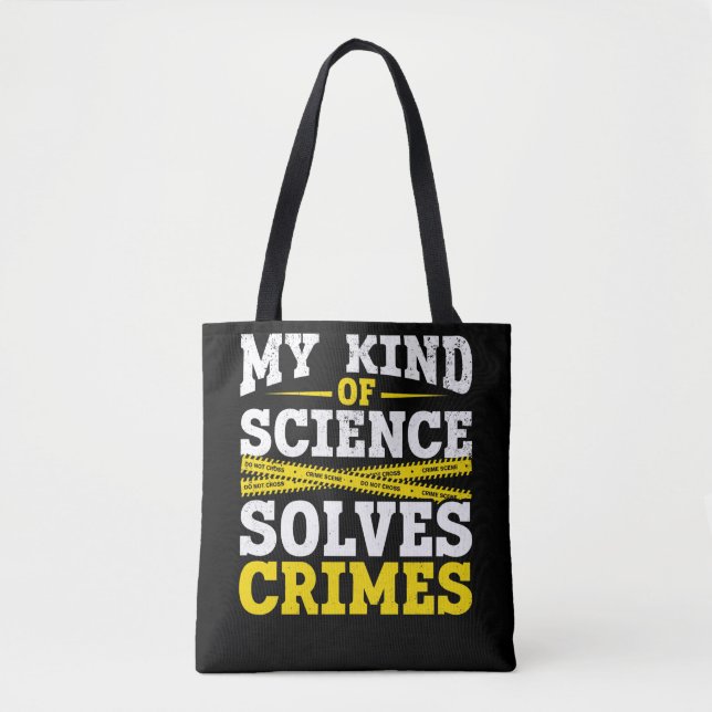 Funny Detection Forensic Science Crime Solver Tasche (Vorderseite)