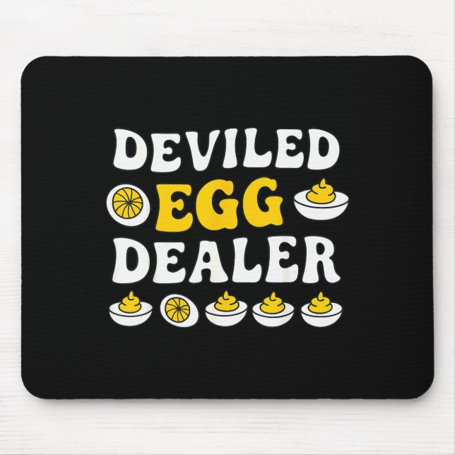 Funny Deviled Egg Er Thanksgiving  Mousepad (Vorne)