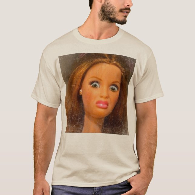 Funny Dguguoll face Meme T-Shirt (Vorderseite)
