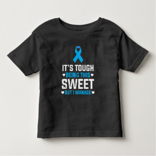 Funny Diabetes Awareness Insulin Warrior Diabetic Kleinkind T-shirt