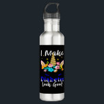 Funny Diabetes Awareness Unicorn Flower Type 1 One Edelstahlflasche<br><div class="desc">Funny Diabetes Awareness Unicorn Flower Type 1 One Two 2 T1D T-Shirt</div>