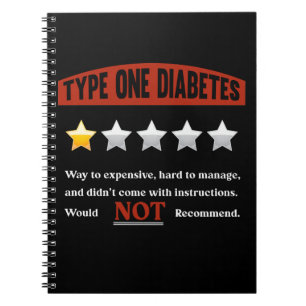 Funny Diabetes Joke Diabetic Spaß Notizblock