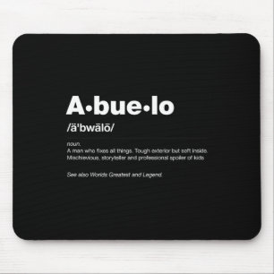 Funny Dictionary Definition Fathers Day Gift Grand Mousepad