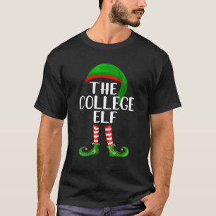 Funny die Uni Elf Matching Familienweihnachtsfest T-Shirt
