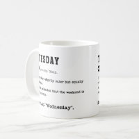 Funny Dienstag Wörterbuch Tasse - Kaffeepapiere