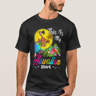 Funny Dies ist mein hawaiianisches Shirt Flamingo