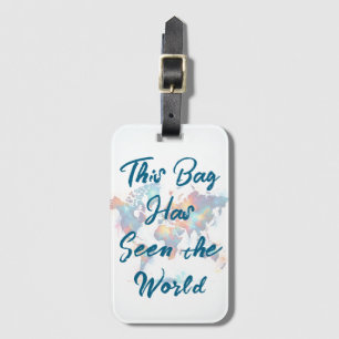 Funny Diese Tasche hat die Welt für Reisende geseh Gepäckanhänger