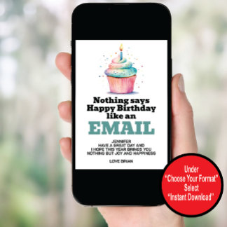 Funny Digital Download Geburtstag Einladung