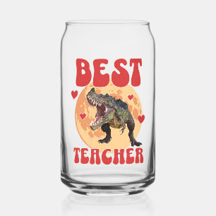 Funny Dinosaur Dino Bester Lehrer Dosenglas