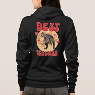 Funny Dinosaur Dino Bester Lehrer Hoodie