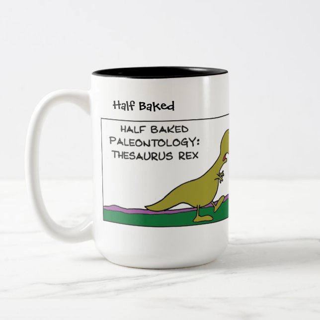 Funny Dinosaur Tasse (Links)