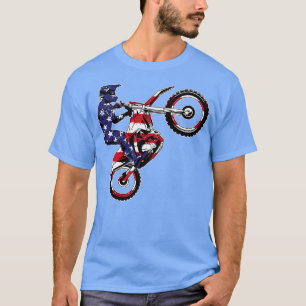 Funny Dirt Bike Art Ristorante La Lanchetta T-Shirt