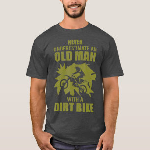 Funny Dirt Bike Geschenk für Motocross Lover Vate T-Shirt