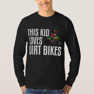 Funny Dirt Bike Gift Kinder Jungen Mädchen Motocro T-Shirt